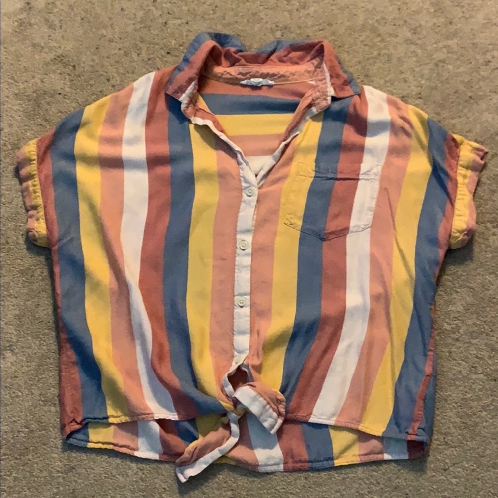 Colorful Striped Shirt